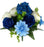 Rose Ranunculus & Hydrangea Bush -Blue