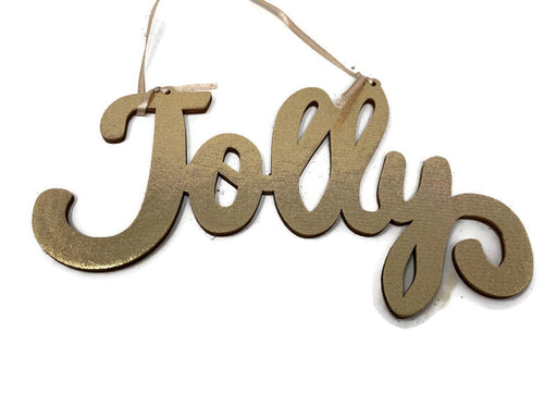 20cm Hanging Jolly Sign