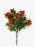 Mini Red Poinsettia , Gold Pine Cone & Glittered Fern Bush x 38cmMini Red Poinsettia  Glittered Fern Bush x 38cm
