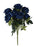 10 Head Rose Bush x 44cm - Navy