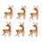 Festive Animal Friends Sticker x 6 - Reindeer