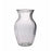 Ribbed Sweetheart Glass Vase  Wedding Event Home Decor