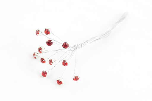 Red Diamante Spray x 12cm