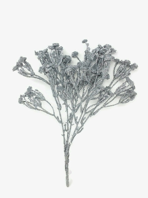 Silver Glitter Gypsophila Bush x 32cm