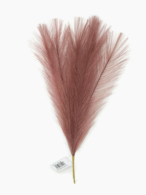 Small Artificial Pampas Grass x 42cm - Dusky Pink