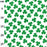 110cm/43"  Polycotton Fabric - St Patricks Day Shamrock Clover