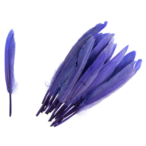 Pack of 24 Duck Feathers - Purple