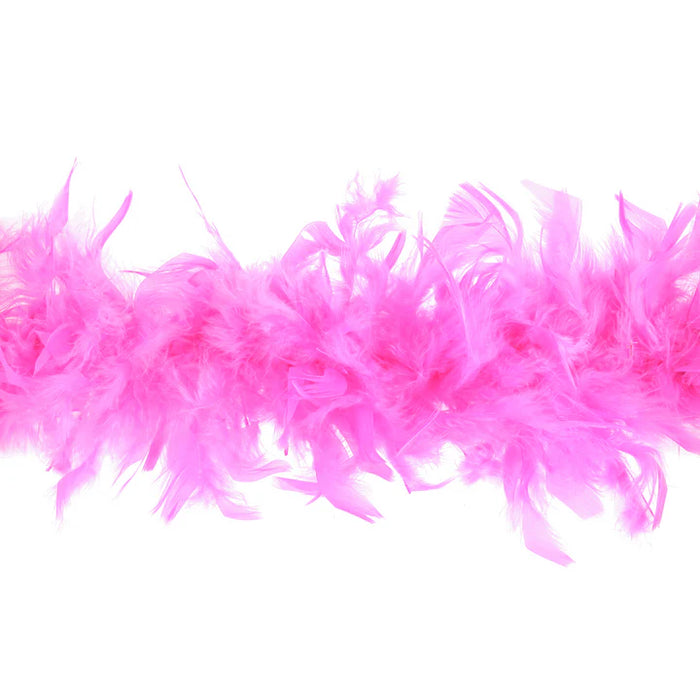 Marabou Feather Boa Trim x 1.8m - Cerise Pink