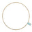 Gold Metal Craft Hoop - 25cm