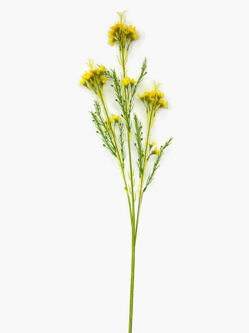 Tall Wildflower Spray x 65cm - Yellow
