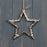 12cm Silver Metal Star
