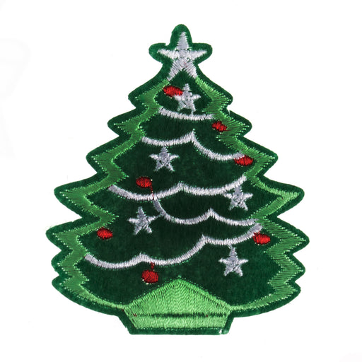 7.5cm Christmas Motif - Christmas Tree , iron or sew on