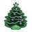 7.5cm Christmas Motif - Christmas Tree , iron or sew on