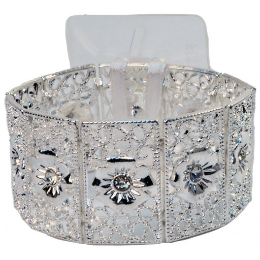 Maisie Silver Vintage Corsage Bracelet