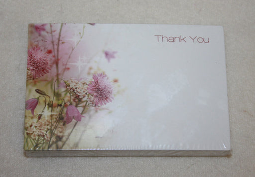 Pack of 50 Florist Cards thank you / cottage garden