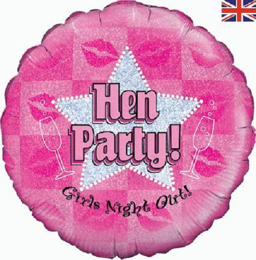 18" Foil Balloon - Hen Party 