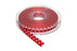 10mm x 20m Red with White polka dots Ribbon
