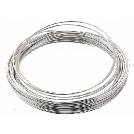 Aluminium Wire Silver 2mm Width 100g AW1107