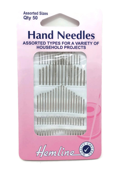 Hand Sewing Assorted Needles 50pcs