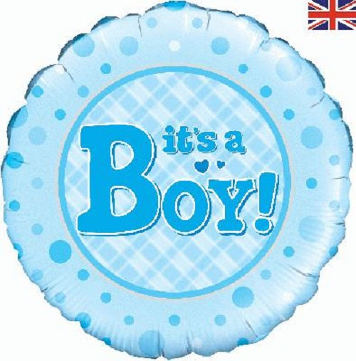 18" Foil Balloon - It's A Boy 