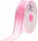 10mm Satin Edge Organza Ribbon x 25m - Baby Pink