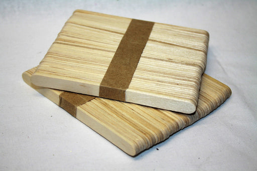 Natural Wood Lolly Pop Stick x 100