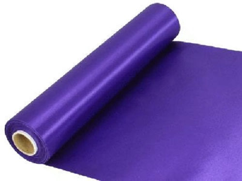 Purple Satin Fabric Roll