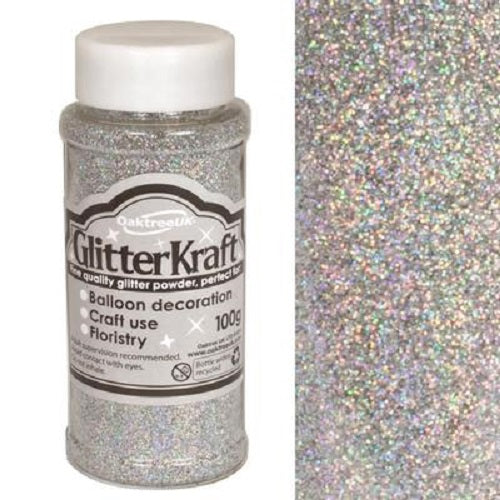 100g Glitter Pot - Silver