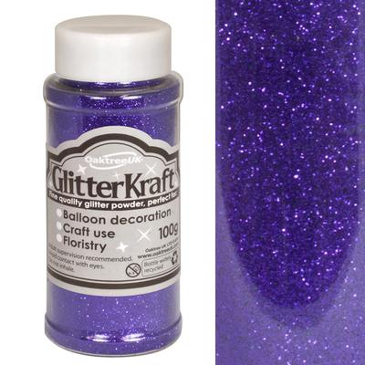 100g Glitter Pot - Purple