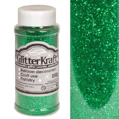 100g Glitter Pot - Emerald