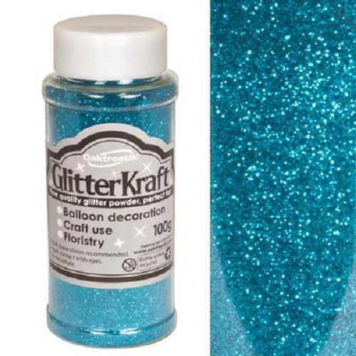 100g Glitter Pot - Turquoise