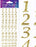 Craft Stickers Stylised Numbers in Gold Self Adhesive