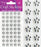 Diamante Flower Craft Stickers x45pcs