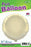 18" Ivory Round Foil Balloon