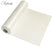29cmx25m Organza Fabric Sheer Roll White