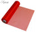 29cmx25m Organza Fabric Sheer Roll Red