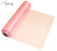 29cmx25m Organza Fabric Sheer Roll Soft Pink