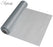 29cmx25m Organza Fabric Sheer Roll Silver