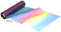 29cm x 20m Organza Fabric Sheer Roll - Rainbow