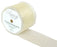 70mm x 20m Wired Chiffon Organza Ribbon - Ivory