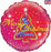 18" Foil Balloon - Merry Christmas - Tree Image