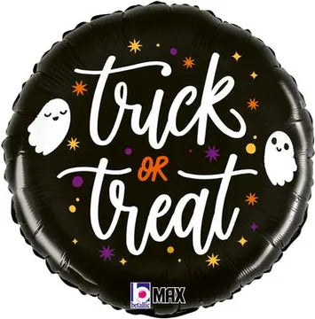 18" Foil Balloon -  Trick or Treat Ghosts