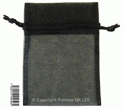 Eleganza bags 9cm x 12.5cm - Black