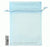 Eleganza Organza Bags 12cm x 17cm - Light Blue (10pcs)
