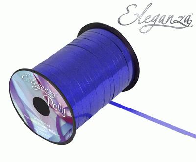 Poly Curling Ribbon Metallic 5mm x 250 YDS - Metallic Blue