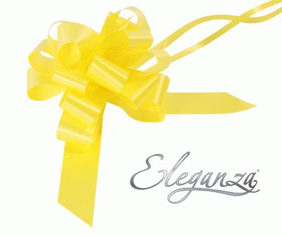 50mm x 20 Pull Bows - Yellow