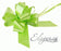 Pack of 20 x 50mm Pull Bows - Lime Green