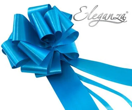 50mm x 20 Pull Bows - Turquoise