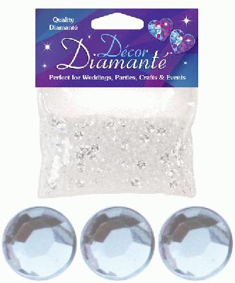 28g of Clear Diamante Table Scatters