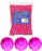 500g  Diamante Crystals  6mm - Hot Pink